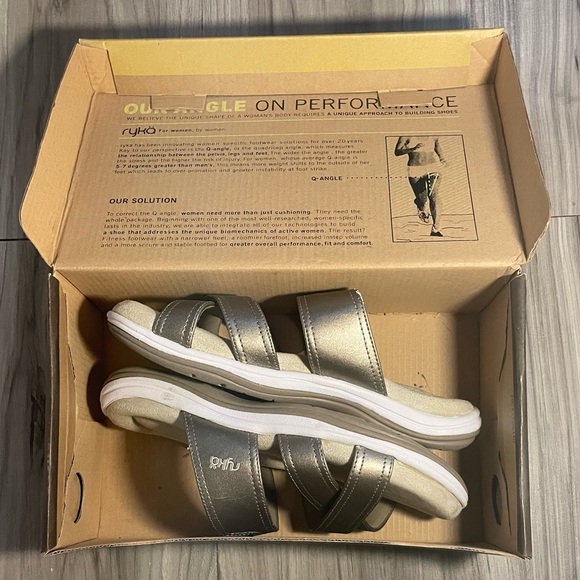 Ryka Women’s Sage Sandals | With BOX! Size 6 WIDE - Picture 1 of 7